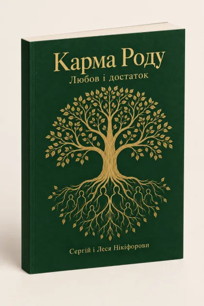 Книга «Карма Роду», обкладинка